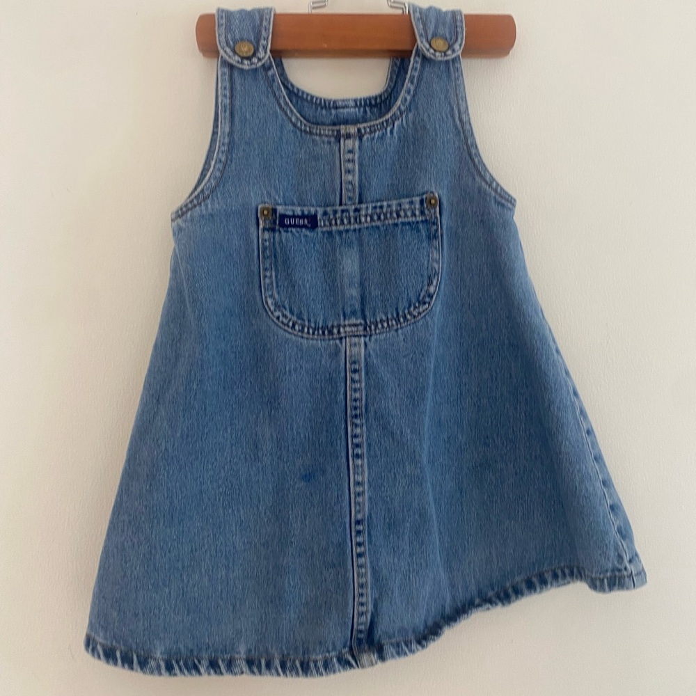 Vintage Denim Guess Pinafore Dress